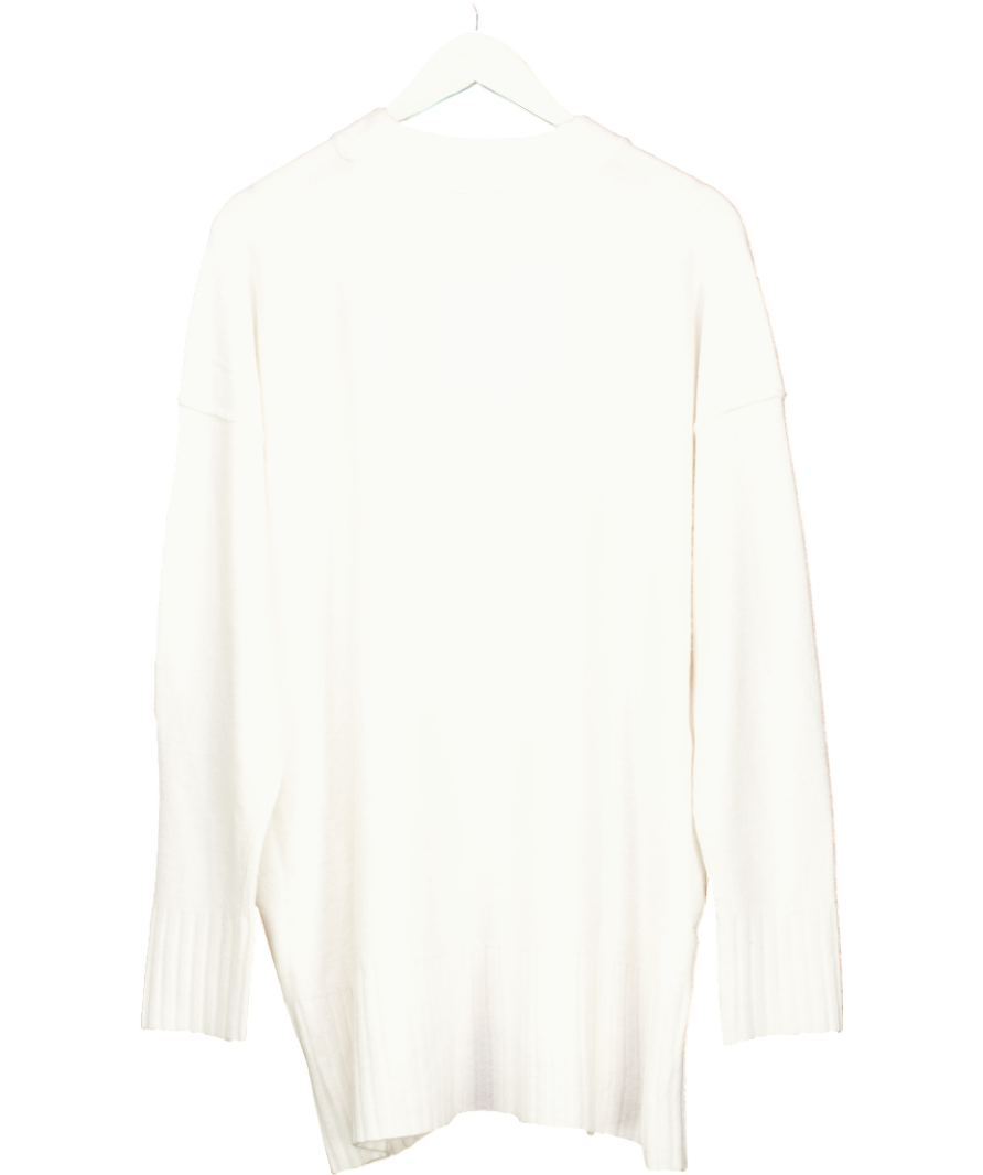 Free People White Wool Blend Sweater UK S