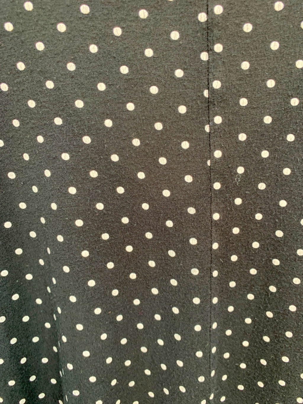 Yours Black Polka Dot Long Sleeve Dress UK 22-24