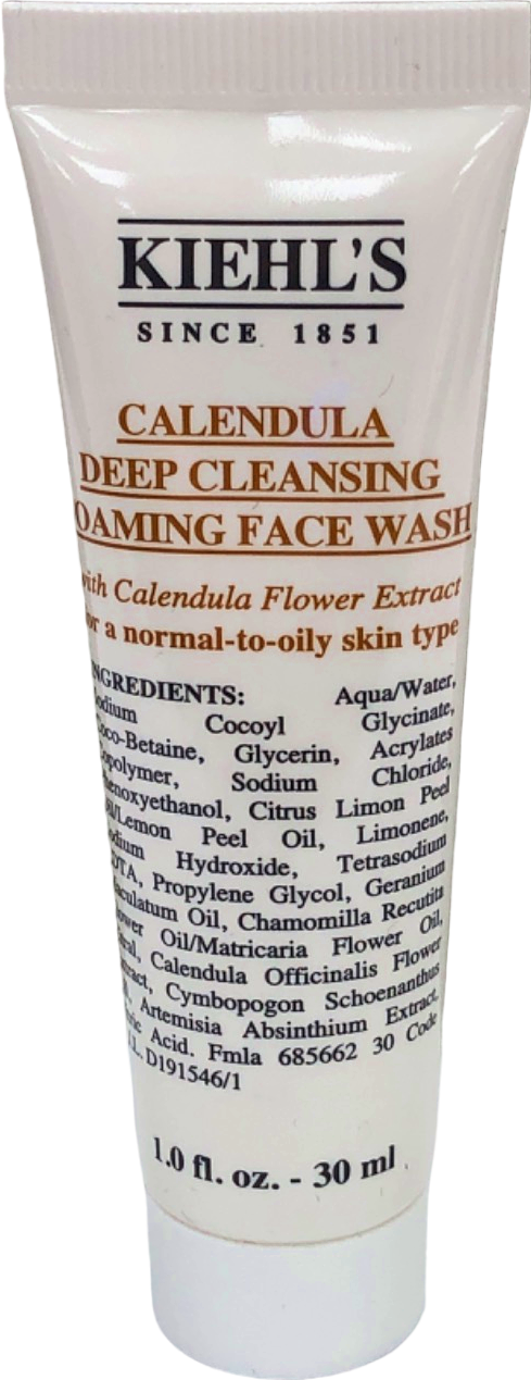 Kiehl's Calendula Deep Cleansing Foaming Face Wash No Shade 30ml