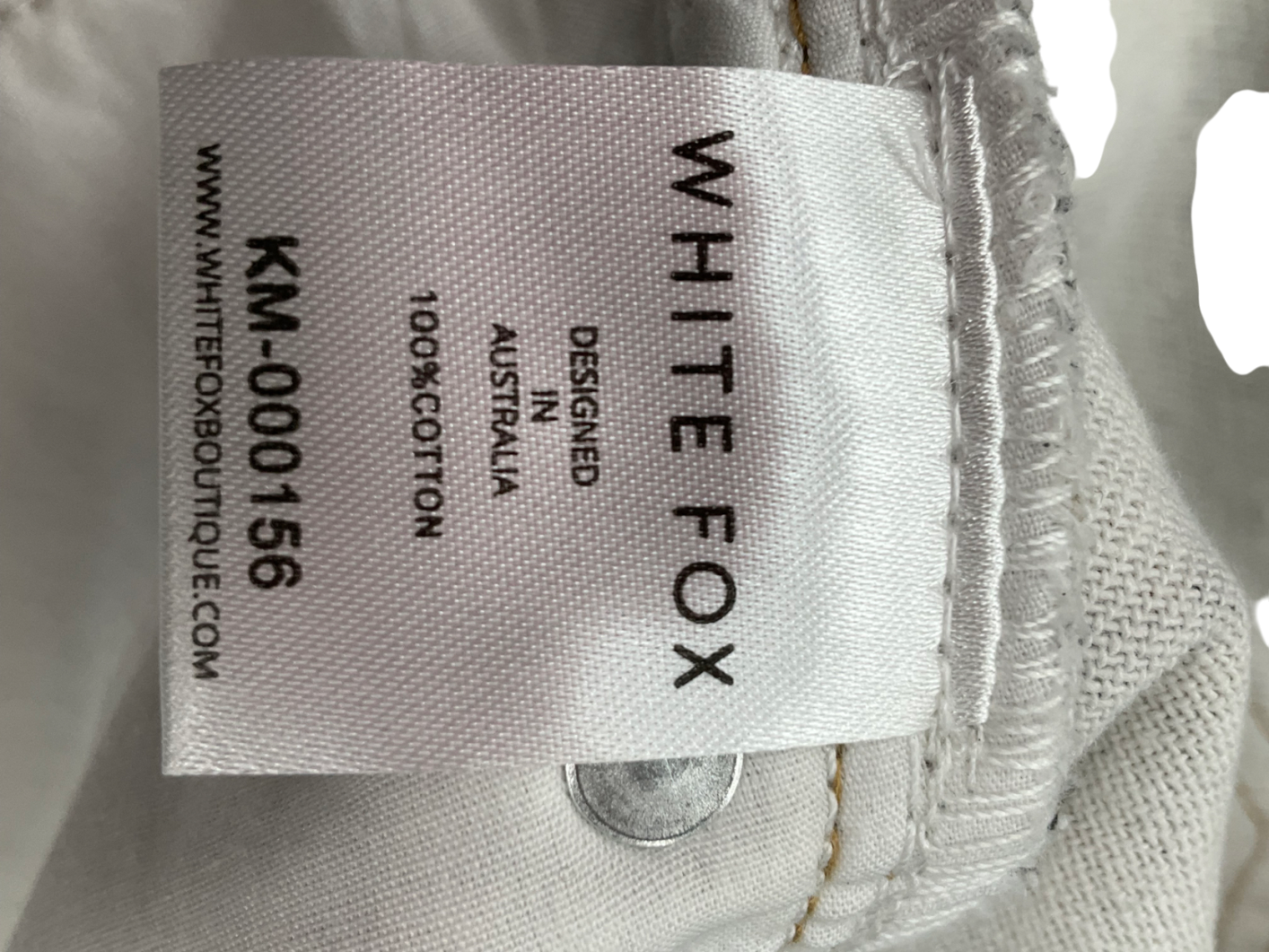 White Fox Brown Holla At Me Leopard Mini Skirt UK M