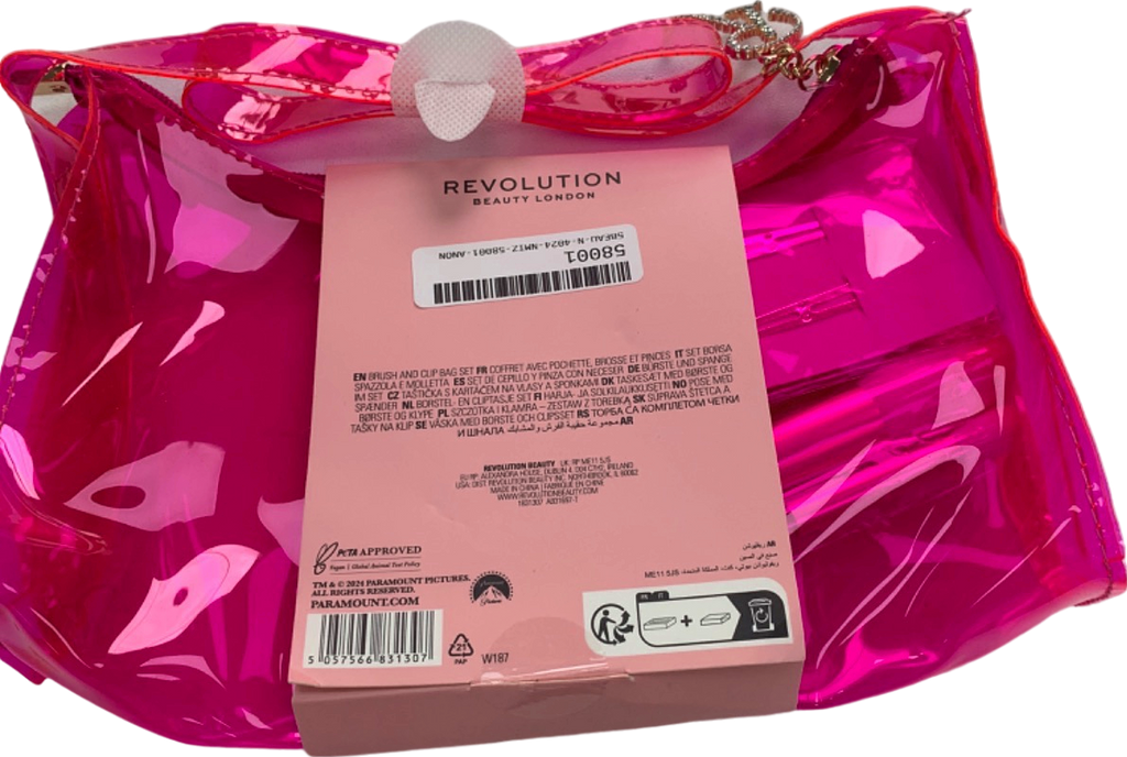 Revolution Beauty That’s So Fetch Mean Girls Brush & Clip Bag Set
