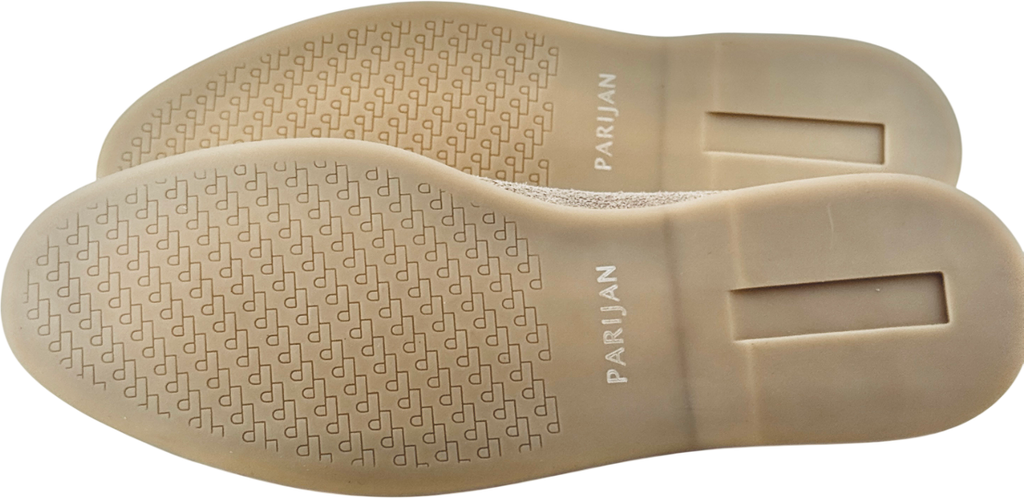 PARIJAN Beige Monaco Old Money Suede Loafers UK 11 EU 45 👞