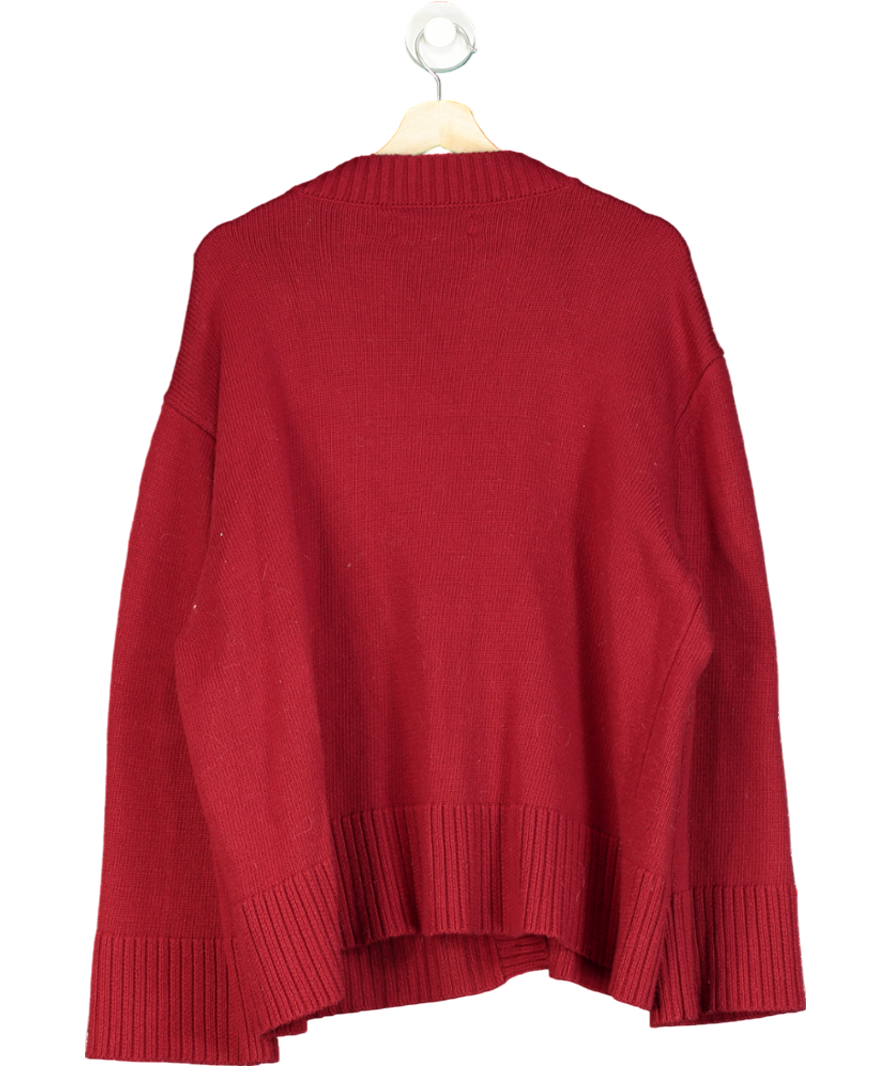 L'academie Red Nalo Cardigan UK M