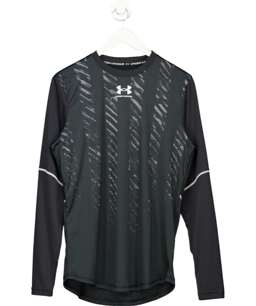 Under Armour Black Men's Heatgear® Fitted Long Sleeve UK M
