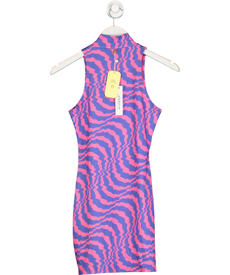 BananHot Pink Via Mini Dress UK S