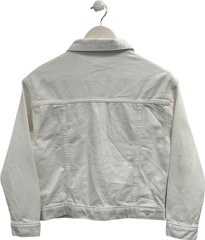 MANGO White Pocketed Denim Jacket 11 Years