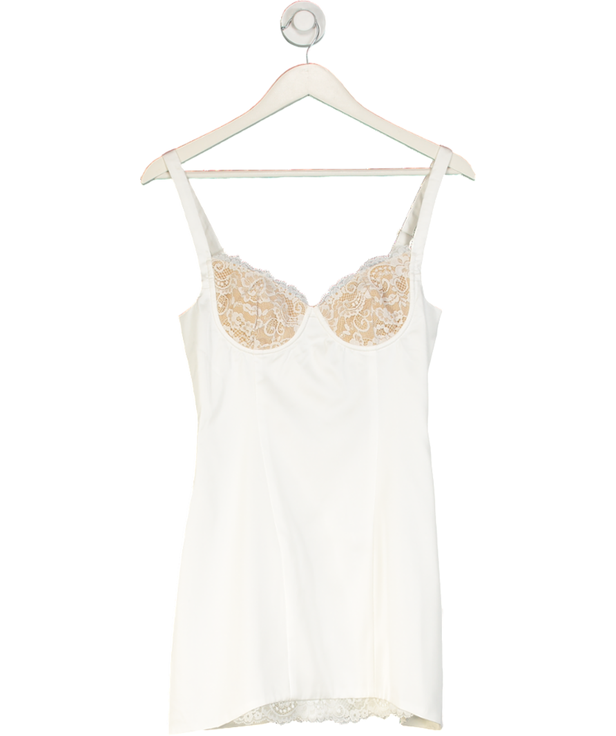 White Fox White Admire You Mini Dress UK S