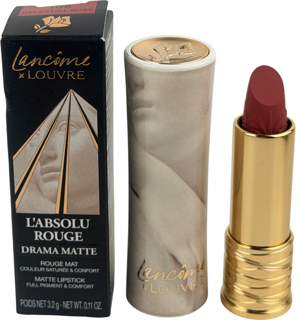 Lancome L'absolu Rouge Drama Matte Lipstick 105 Celestial Rose 3.2g