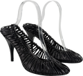 Christopher Esber Black Leather Heels UK 6 EU 39 👠