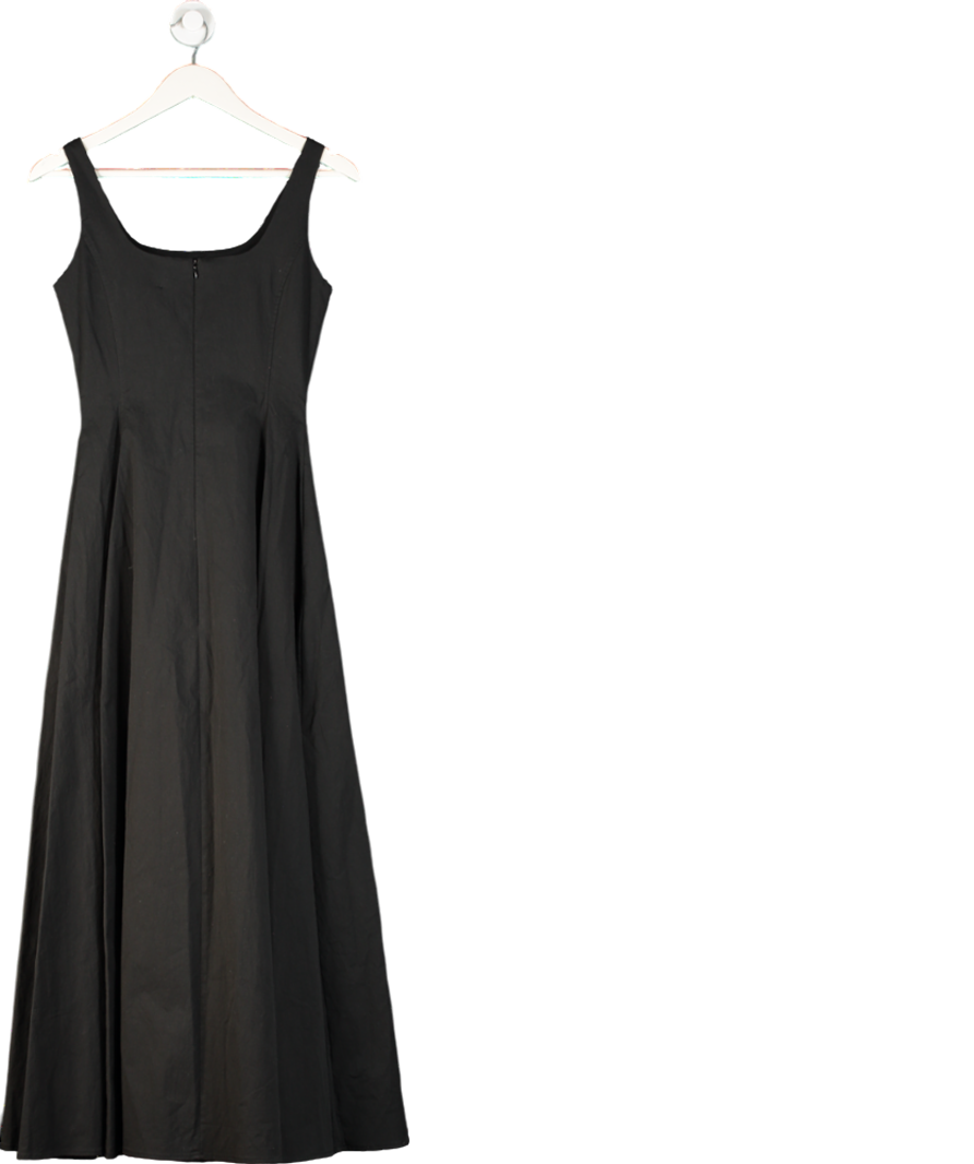 AMR London Black Aje Midaxi Dress UK S