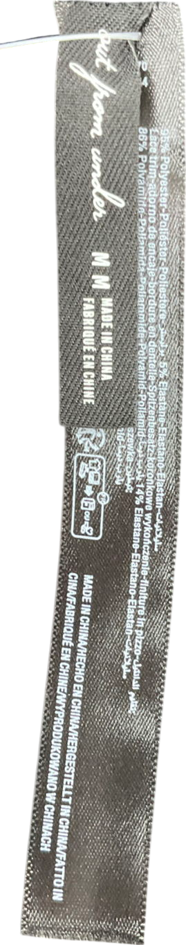 Urban Outfitters Black Out From Under Electra Lace Corset UK M