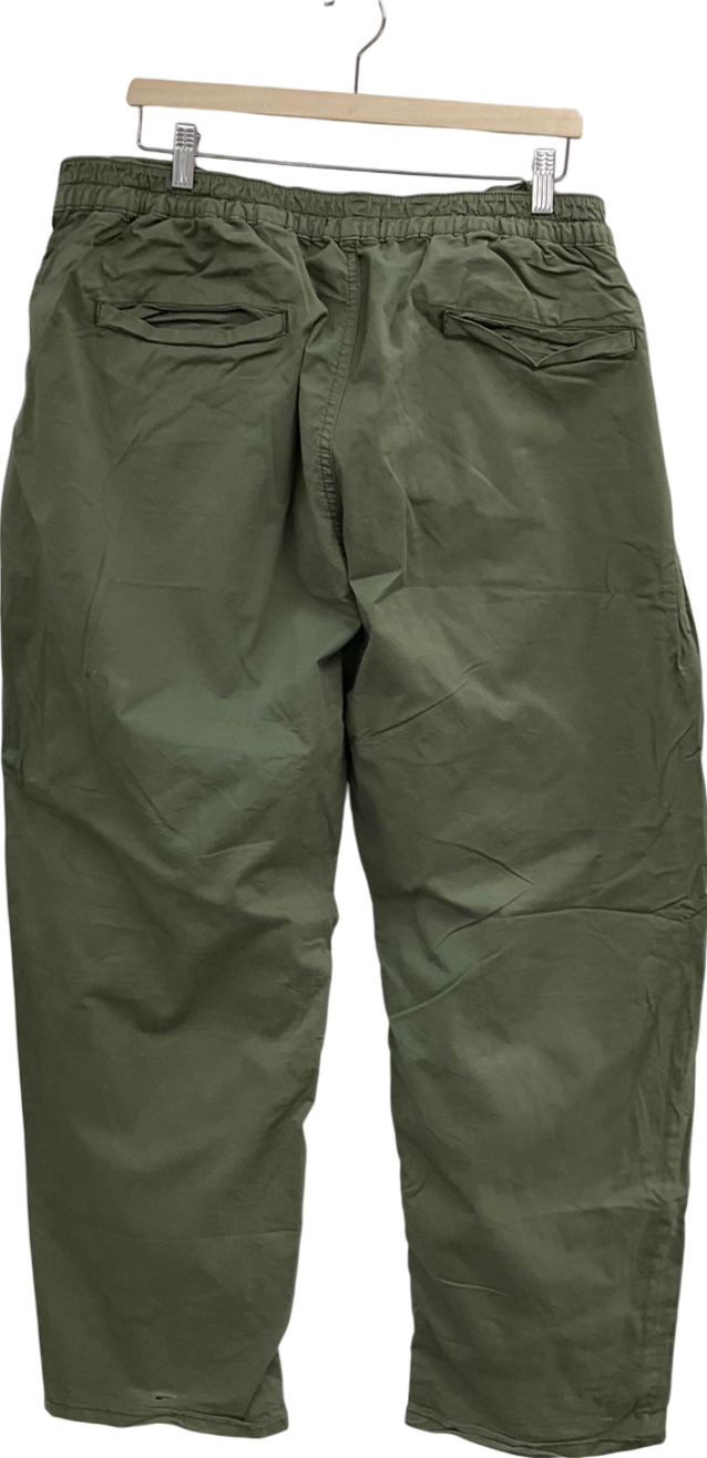 PrettyLittleThing Green Pocket Detail Trousers UK 20