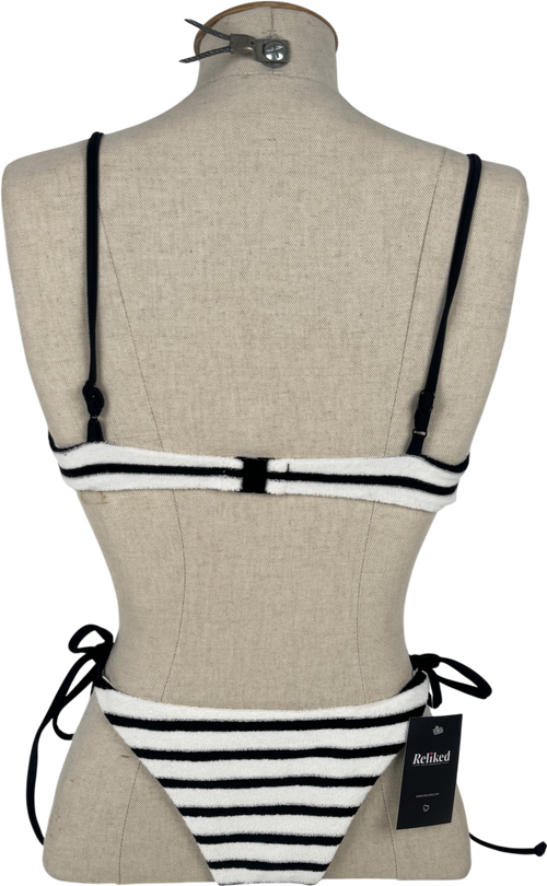 Aria Cove White Cadie Bikini Set UK XS