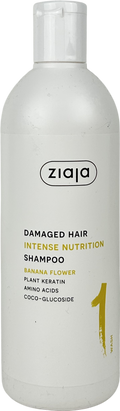 Ziaja Banana Flower Nourishing Shampoo 400ml