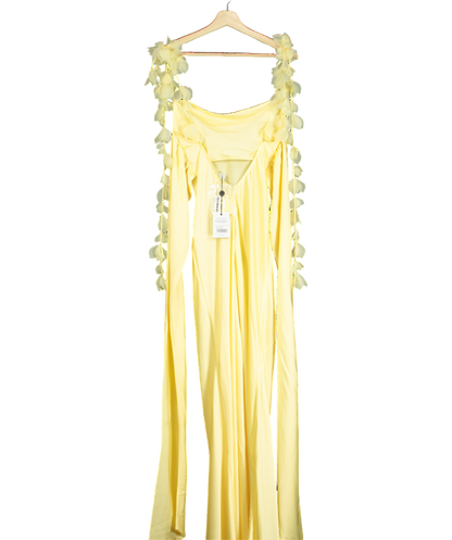 Sydney Lane Yellow Tilly Floral Slip Dress UK XS