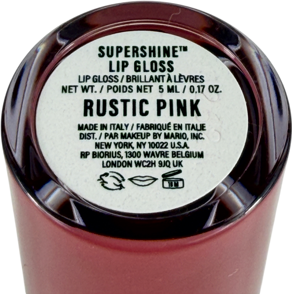 BY MARIO Supershine™ Lip Gloss Rustic Pink 5ml