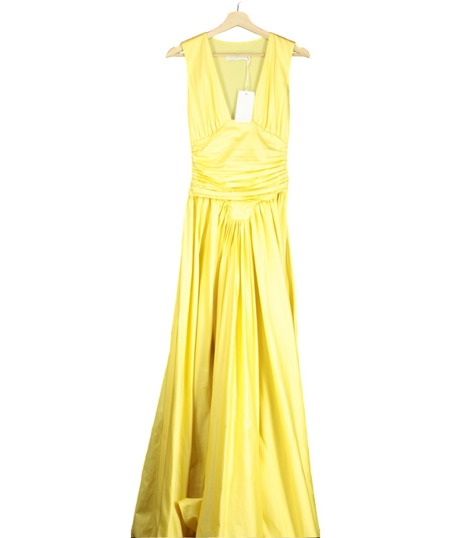 Gűl Hűrgel Yellow Rocco Dress UK XS