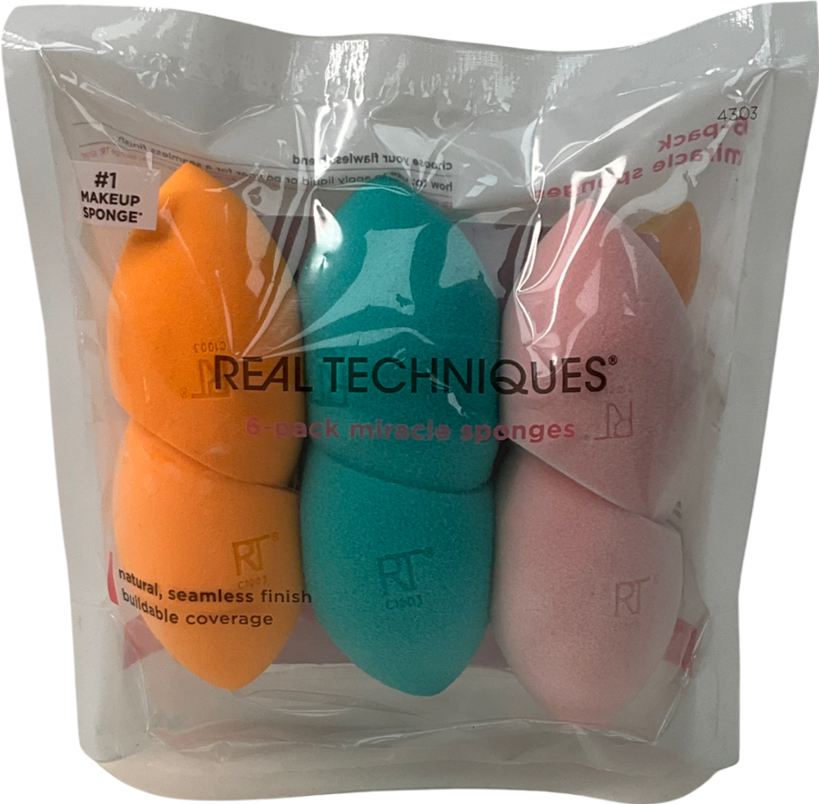 Real Techniques Assorted Makeup Blending Sponges One size
