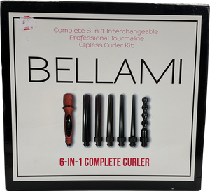 bellami 6 In 1 Tourmaline Curlers One size