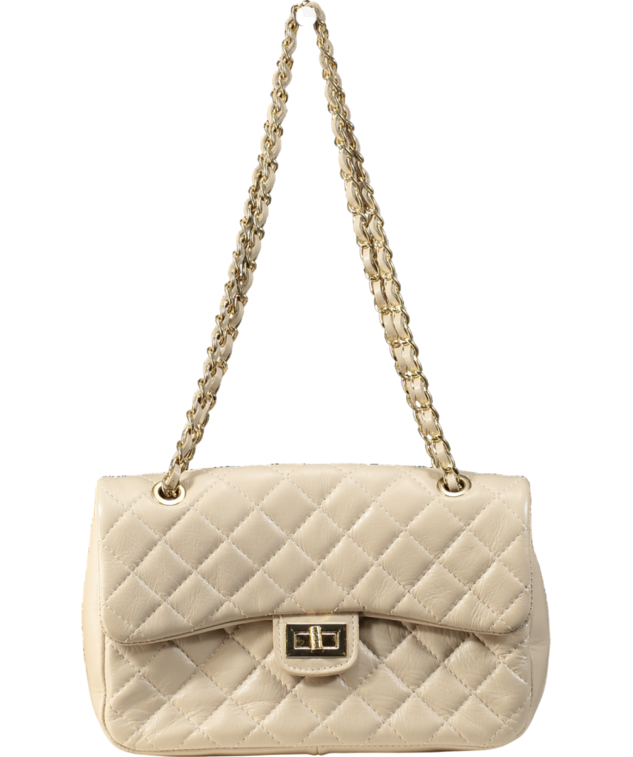 Elearia Pink Bag Double Quilted Shoulder Bag