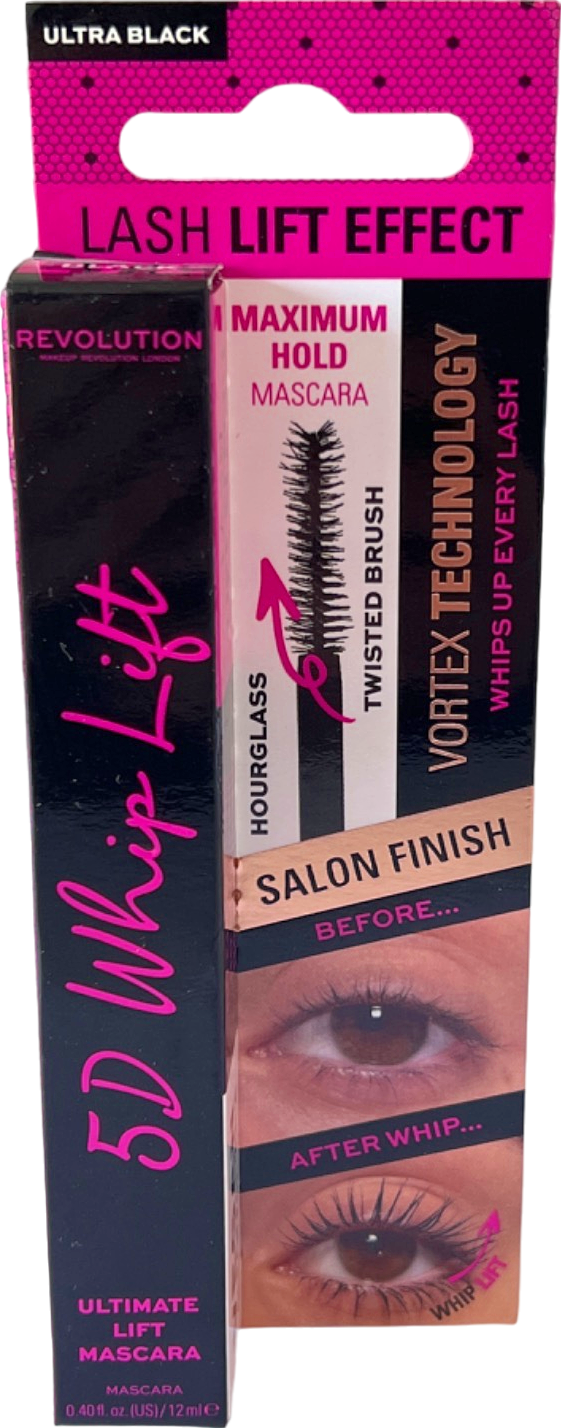 Revolution 5D Whip Lift Mascara Ultra Black 12ml