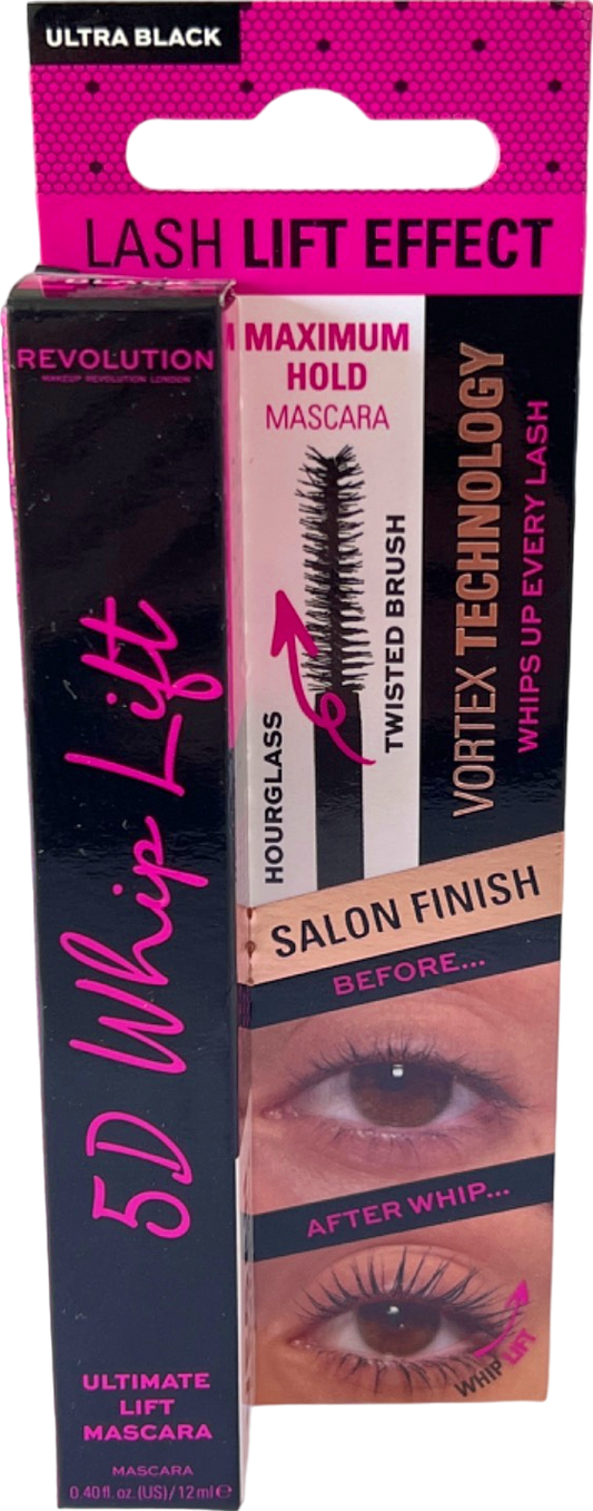 Revolution 5D Whip Lift Mascara Ultra Black 12ml