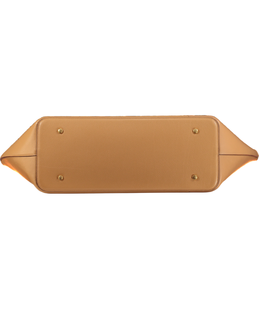 Radley London Beige Freda Lane Large Leather Ziptop Shoulder / Tote Bag