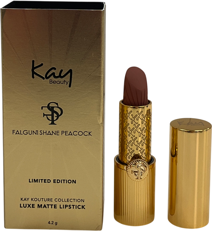 KAY BEAUTY Falguni Shane Peacock Luxe Matte Lipstick Runway Showstopper 4.2g
