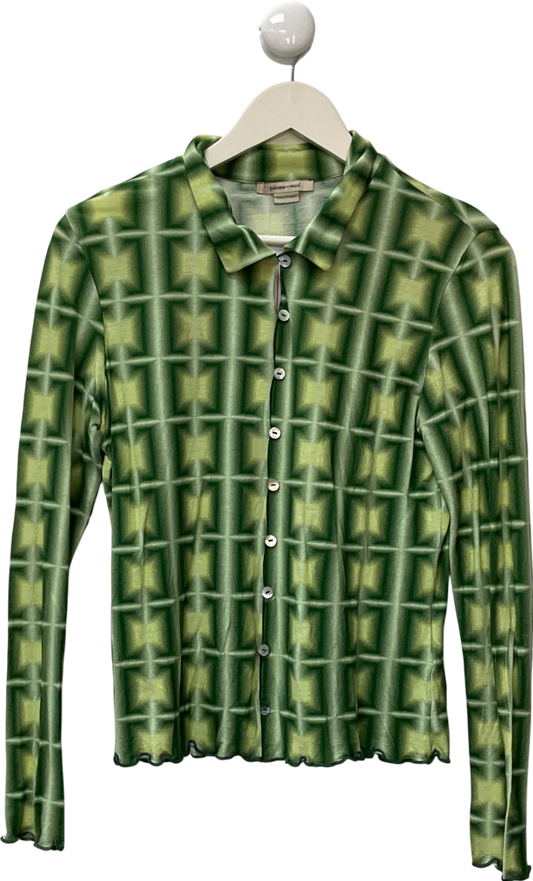 Paloma wool Green Base Shirt UK L