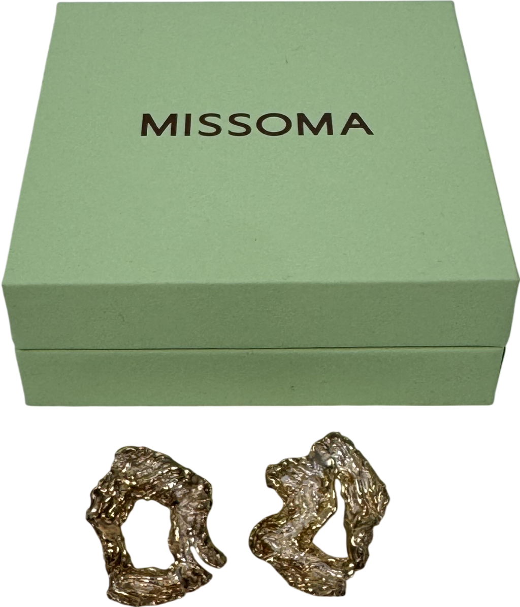 Missoma Metallic Molten Earrings One Size