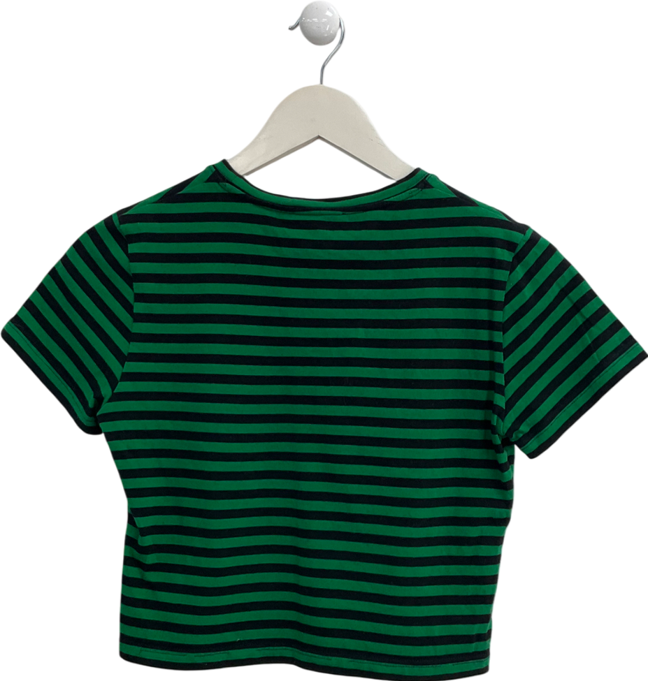 Birgitte Herskind Green Striped Tee UK S