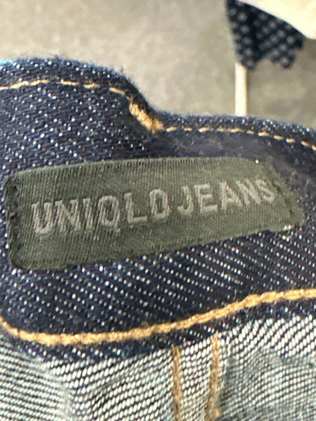 Uniqlo Blue Loose Fit Jeans UK W34