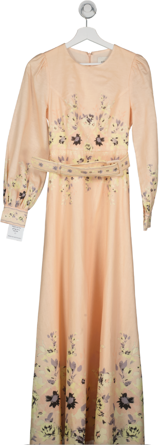 By Malina Pink Josephine Maxi Dress UK XS
