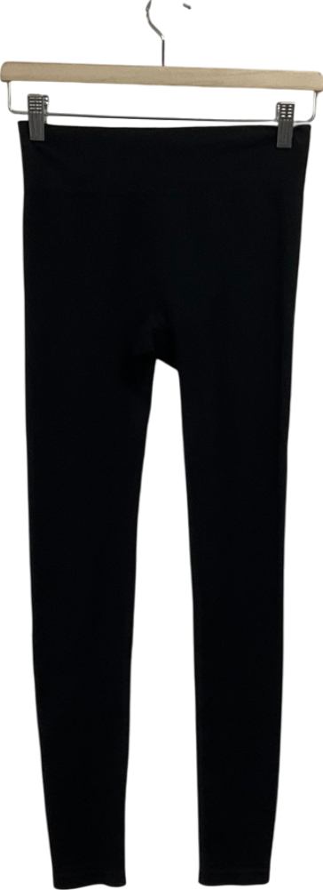 New Look Black Seamless High Waist Leggings UK S