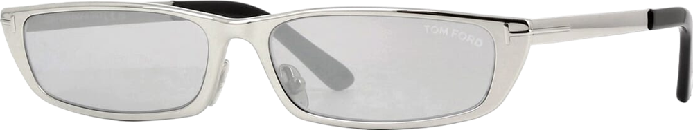 Tom Ford Metallic Silver Everett Tf1059 16c Sunglasses In Case