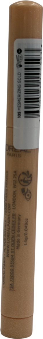 L'Oreal Paradise Le Shadow Stick Eyeshadow 105 Mesmerizing Gold 1.4G