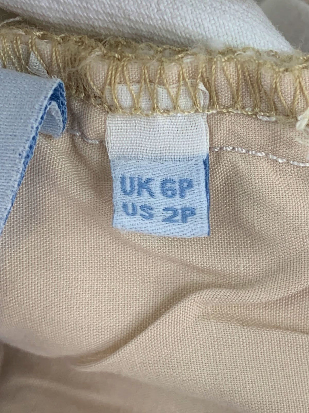 Boden White Cropped Trousers UK 6P