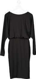 Black Crepe Dress UK 10