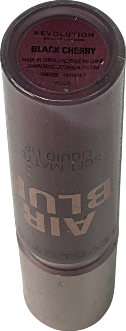 Revolution Air Blur Matte Liquid Lipstick Black Cherry 3.5