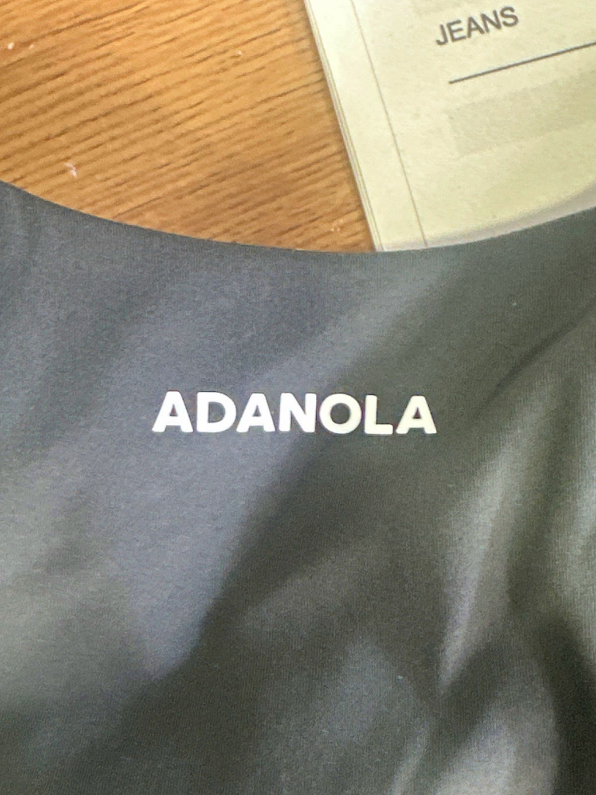 Adanola Black Yoga Tank Top UK XXL