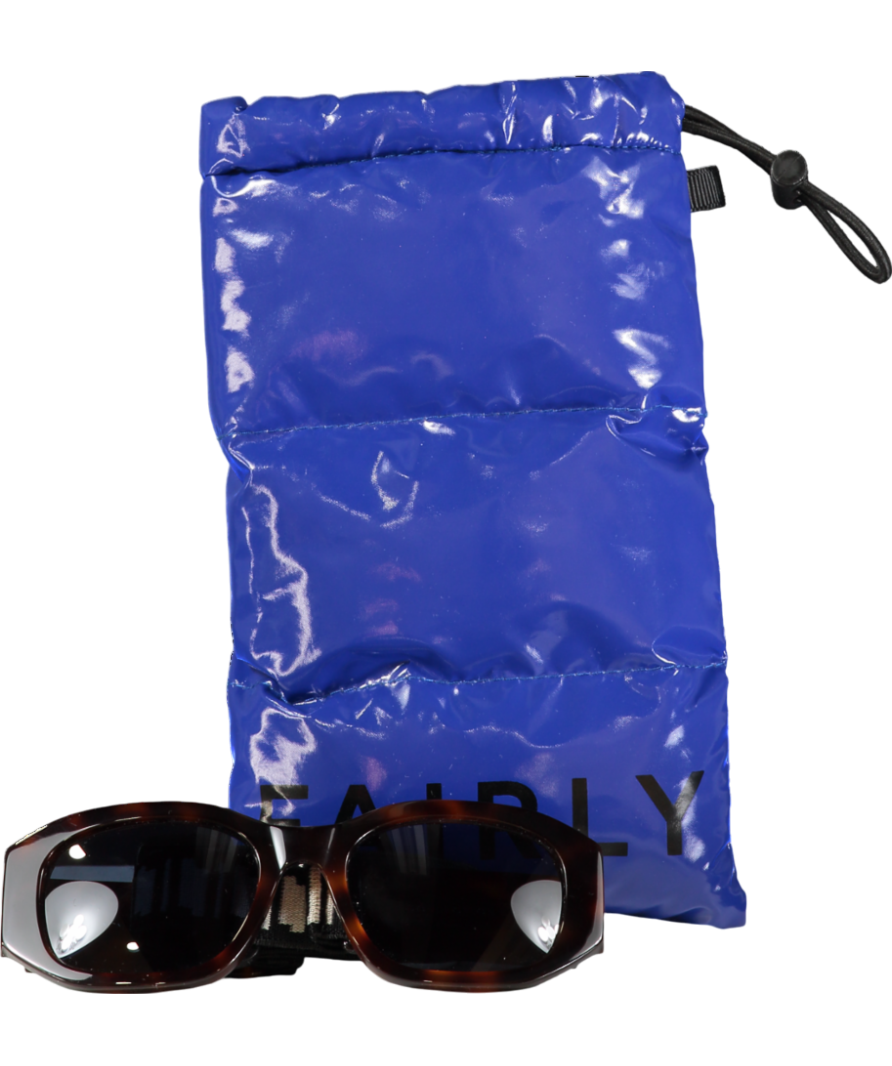 Jimmy Fairly Brown Head-strap Tortoiseshell Ski Sunglasses