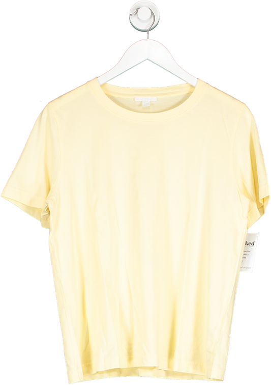 cos Yellow Light Weight T Shirt UK M