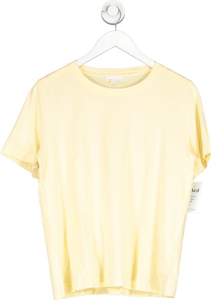 cos Yellow Light Weight T Shirt UK M