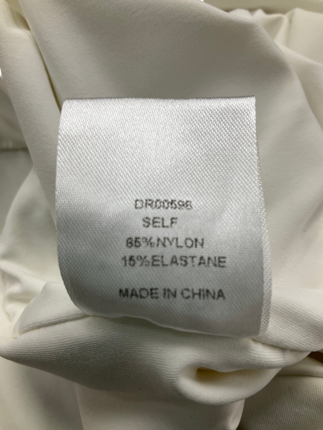 Meshki White Strappy Mini Dress UK S