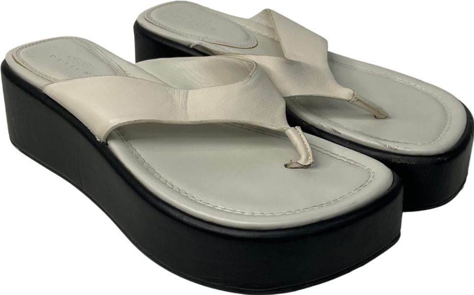 ASOS Cream Thong Platform Sandal UK 5 EU 38 👠