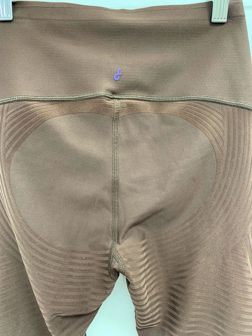 Fanka Brown High-Waisted Leggings UK S