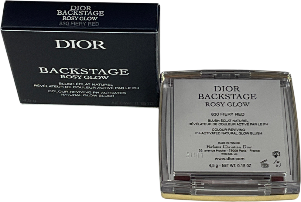 Dior Backstage Rosy Glow 830 Fiery Red 4.5g