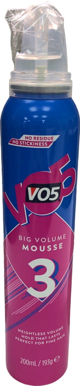 VO5 Big Volume Mousse 200ml