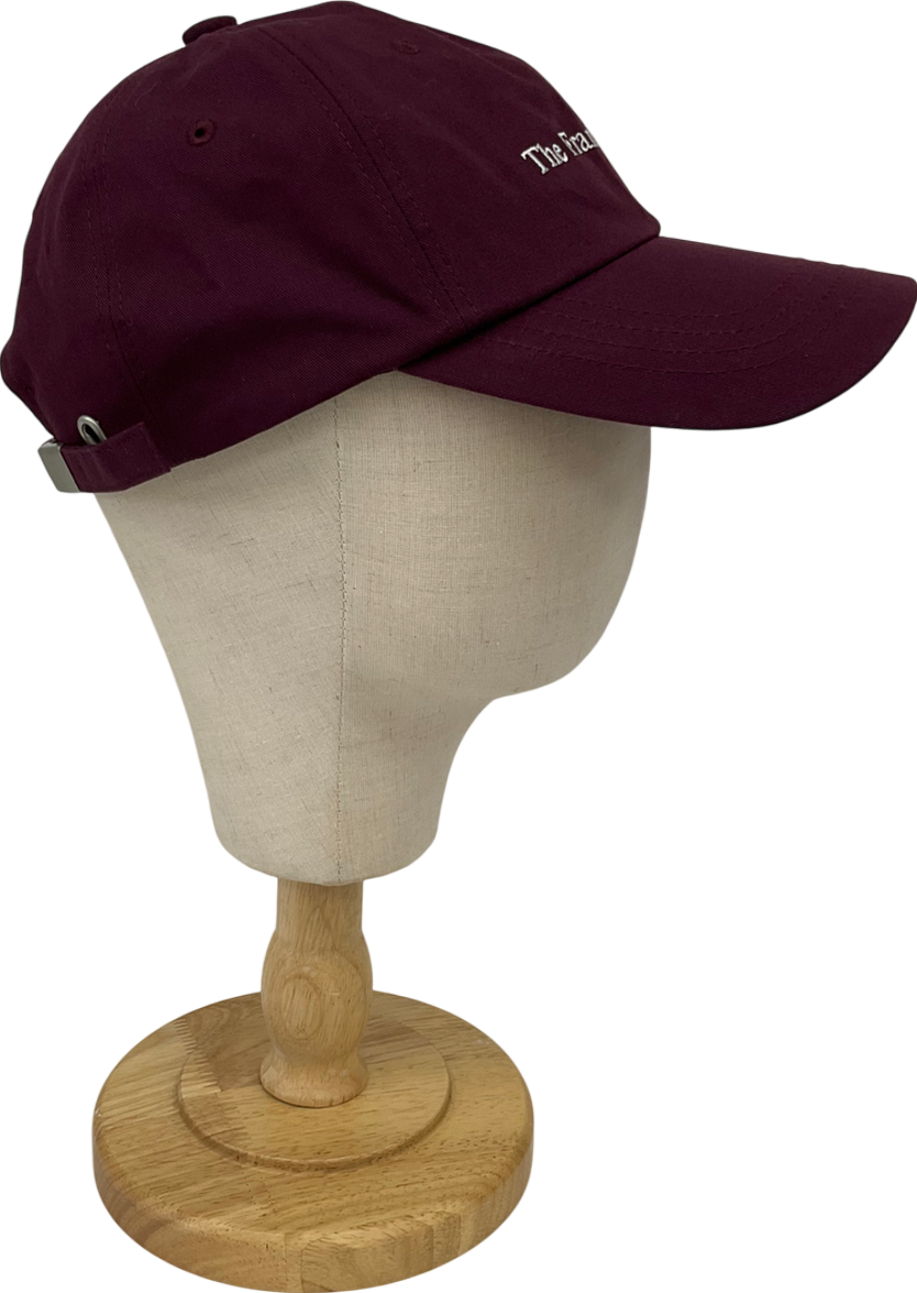 the frankie shop Red Burgundy Cap One Size