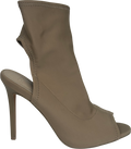 ASOS Beige Truffle Collection Open Toe Heels UK 4 EU 37